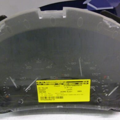 Peugeot Partner 2.0 HDI Tacho - Kombiinstrument KM 2003 6106LF-6104TX