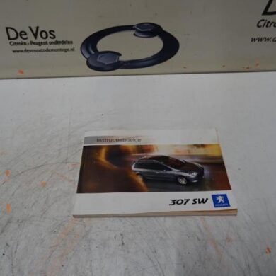 Peugeot 307 1.6 16V Instructie Boekje 2007