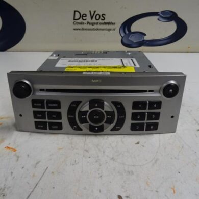 Peugeot 407 2.0 16V Radio CD player 2007 657953-657954-16085112YP