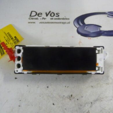Peugeot 207  Interior display KFU 2006 9807307080-6593F5-6155Y9