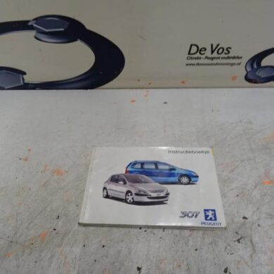 Peugeot 307  Instructie Boekje 2003