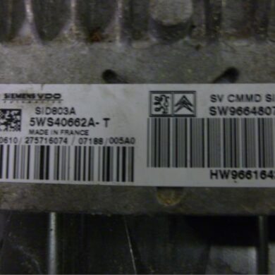 Fiat Scudo 2.0 D Multijet Computer Motormanagement RHK 2007