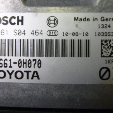 Citroen C1 1.0 12V Computer Motormanagement CFA 2010 1943FH