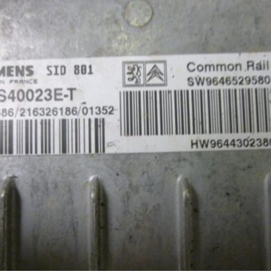 Citroen Xsara 2.0 HDi Computer Motormanagement RHY 2002 1938FA-1938HJ