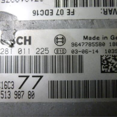 Citroen Xsara  Computer Motormanagement 8HZ 2003 193911