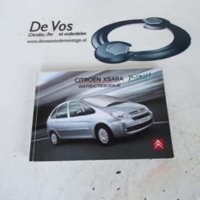 Citroen Picasso  Instructie Boekje 2005