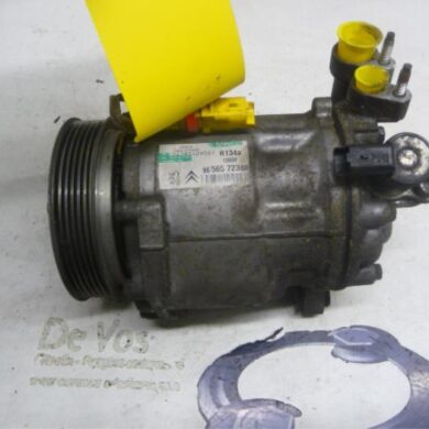 Peugeot 407 2.7 HDi V6 24V Air conditioning pump UHZ 2006 9800849780-6453QZ-6453WV-6453QY