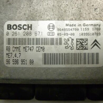 Peugeot 607 3.0 V6 24V Computer Motormanagement XFV 2005 1939ZG