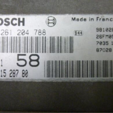 Citroen Saxo 1.1i X,SX Engine management computer HDZ 1999 1929CS