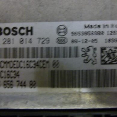 Citroen C4 Picasso 1.6 HDi 16V 110 Engine management computer 9HZ-9HZ9H01 2009 1943PY-1943PZ