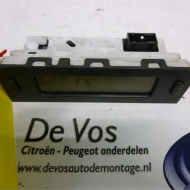 Peugeot 807 2.0 HDi 16V Display Interieur RHW 2005 6155T8-6155T9