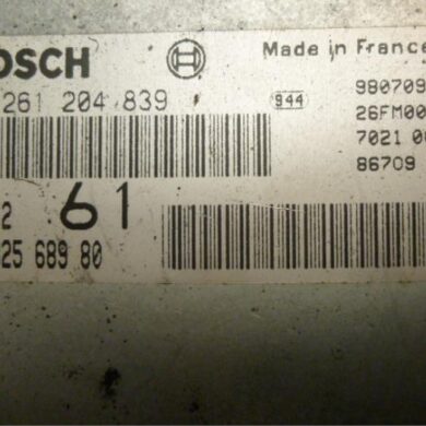 Peugeot 406  Computer Motormanagement RGX 1998 1929EZ