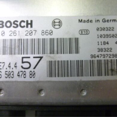 Citroen Pluriel  Engine management computer NFU 2004 1940GX