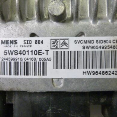 Citroen C3 1.4 HDi Engine management computer 8HX 2004 193975