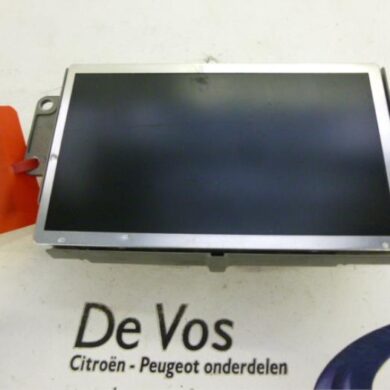 Peugeot 607 2.7 HDi V6 24V Navigation display 2007 6563YW-6563YX