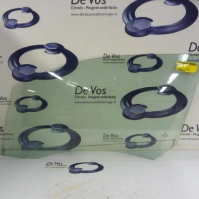 Peugeot 208  Door window 2-door, left 2013 9674378980