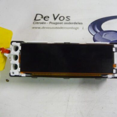 Peugeot 207 1.4 16V Vti Interior display 8FP-8FP8F01 2011 9807307080-6593R7-6593R8