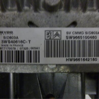 Citroen C4 Picasso 2.0 HDiF 16V 135 Computer Motormanagement RHR 2008 1943Z6-1943H0-1943Z7