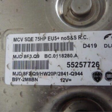 Citroen Nemo 1.3 HDi 75 Computer Motormanagement FHZ 2014 1608474780-1610873280-1611170880