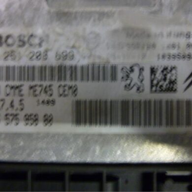 Citroen C4 1.6 16V Computer Motormanagement NFU 2006 1940TX