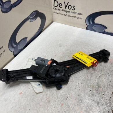 DS Automobiles DS7 Crossback  Rear door window mechanism 4-door, left 2018 9816733780-9840197480