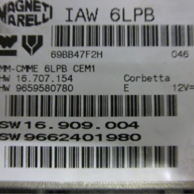 Citroen C4 Picasso 2.0 16V Autom. Computer Motormanagement RFJ 2007 1942XL-1942XN