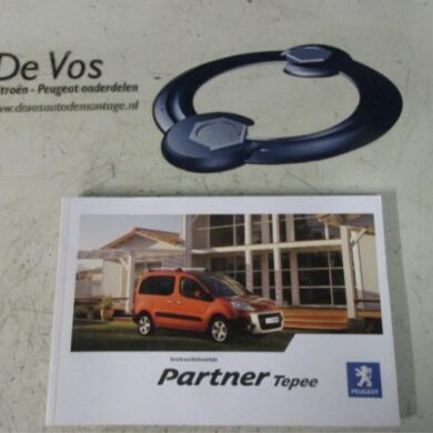 Peugeot Partner  Instruction Booklet 2009