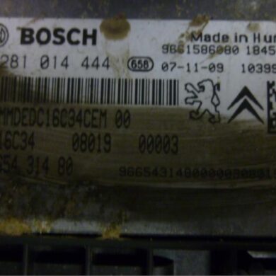 Citroen Nemo 1.4 HDi 70 Computer Motormanagement 8HS 2008 1943JQ