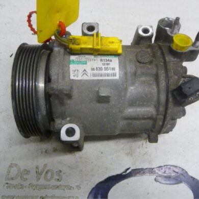Peugeot 607 2.0 HDiF 16V Air conditioning pump RHR 2007 9800840380-6453WW