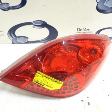 Peugeot 207  Taillight, right 2008 6351CE
