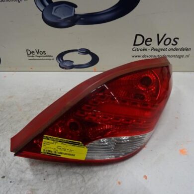 Peugeot 207  Taillight, right 2009 6351HR