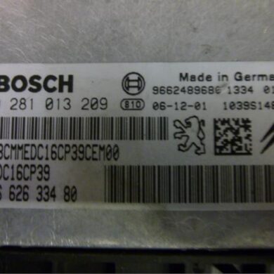 Citroen C6 2.2 HdiF 16V Engine management computer 4HP 2008 1943FW-1943FX