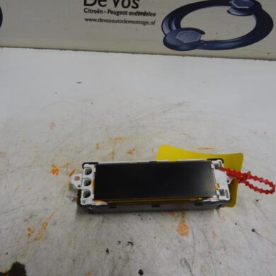 Peugeot 207  Interior display 5FW 2009 9822637880-659399-6593A0