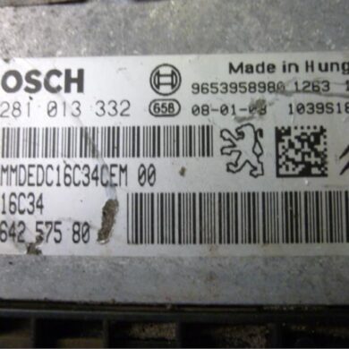 Peugeot 307  Computer Motormanagement 9HZ 2008 1942NZ