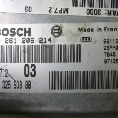 Peugeot 306 1.6i XR,XT,ST Computer Motormanagement NFZ 2000 1929WA