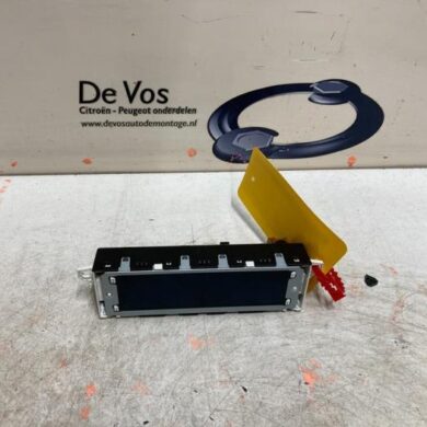 Peugeot 207 1.4 16V Vti Interior display 8FP 2011 9821851780-6593P2-967589580