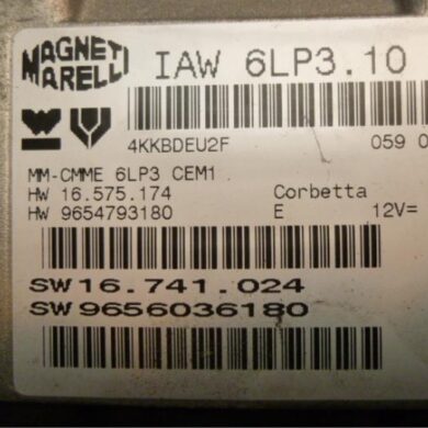 Peugeot 407  Engine management computer 3FZ 2006 1920A0