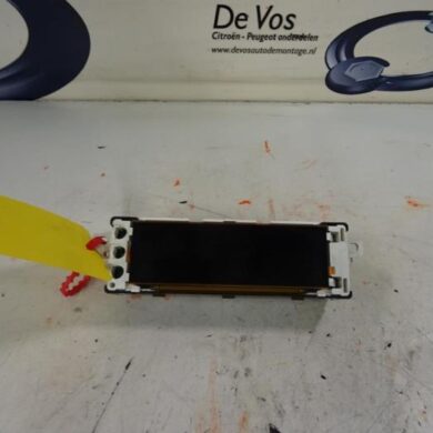 Peugeot Partner  Interior display 9HN-9HN9H06 2012 9807307080-1607142780