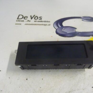 Citroen C3  Display Interieur ZMZ-ZMZZM01 2014 9809842880-9803399680