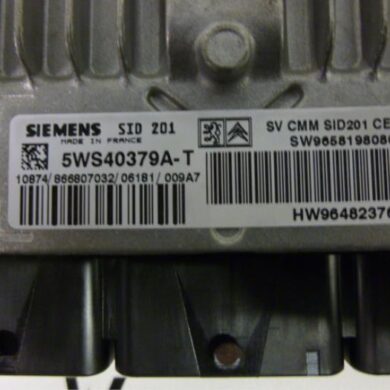 Citroen C6 2.7 HDiF V6 24V Computer Motormanagement UHZ 2007 1939WC