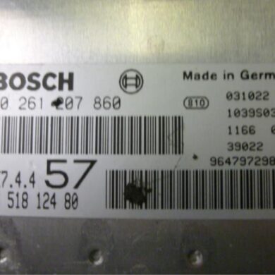 Citroen Pluriel  Engine management computer NFU 2004 1940GK