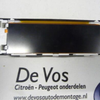 Peugeot 207 1.4 HDi Interior display 8HZ 2006 6593F5-6155Y9-6155ET