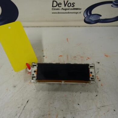 Peugeot 807  Display Interieur RHK 2007 9809842980-659330-659331