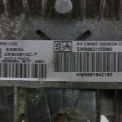 Citroen C8 2.0 HDiF 16V Engine management computer RHR 2008 1943K1