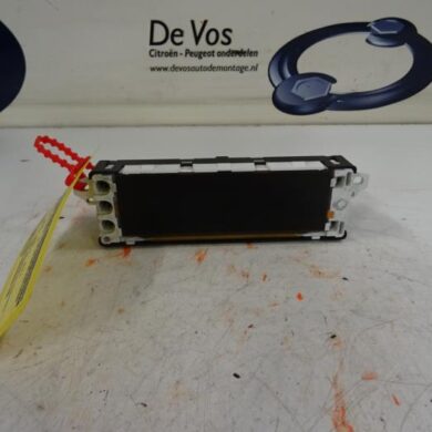 Peugeot 207  Interior display 5FW 2007 9807307080-6593F5-6155EP