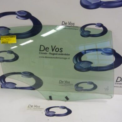 Peugeot 407 2.0 HDiF 16V Rear door window 4-door door, rear right 2008 9204K1