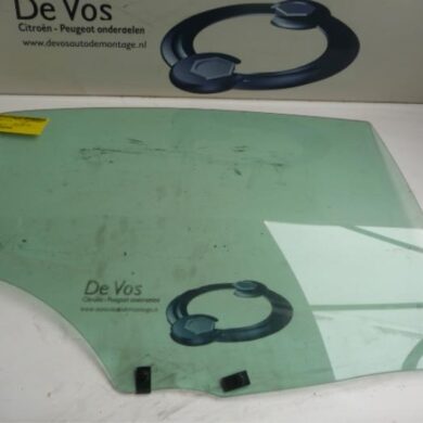 Peugeot 407 2.2 HDiF 16V Rear door window 4-door door, rear right 2006 9204K1