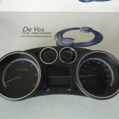 Peugeot 308  Odometer KM 2012 9666649080