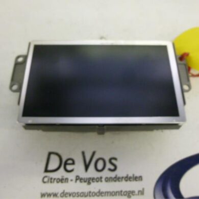 Peugeot 607 3.0 V6 24V Navigation display 2005 6563YW-6563YX