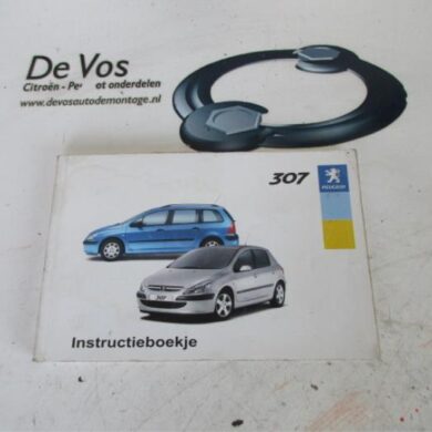 Peugeot 307  Instruction Booklet 2004